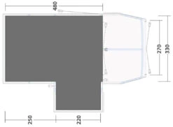 Outwell Mountain Lake 5ATC Footprint Grey 7 Outwell Mountain Lake 5ATC Footprint Grey -Günstiges OutdoorXL Geschäft outwell mountain lake 5atc footprint grey 1