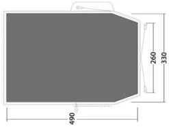 Outwell Nevada 5P Footprint Black-Grey 7 Outwell Nevada 5P Footprint Black-Grey -Günstiges OutdoorXL Geschäft outwell nevada 5p footprint grey 1