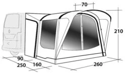 Outwell Newburg 160 2022 Grey 16 Outwell Newburg 160 2022 Grey -Günstiges OutdoorXL Geschäft outwell newburg 160 grey 2