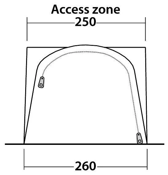 Outwell Newburg 160 2022 Grey 9 Outwell Newburg 160 2022 Grey – Bild 7