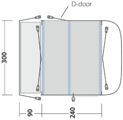 Outwell Newburg 240 Air Tall Demo Black-Grey 10 Outwell Newburg 240 Air Tall Demo Black-Grey -Günstiges OutdoorXL Geschäft outwell newburg 240 air tall demo grey 1