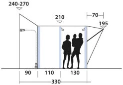 Outwell Newburg 240 Air Tall Demo Black-Grey 12 Outwell Newburg 240 Air Tall Demo Black-Grey -Günstiges OutdoorXL Geschäft outwell newburg 240 air tall demo grey 3