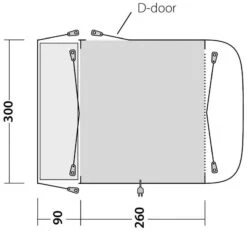 Outwell Newburg 260 2022 Grey 16 Outwell Newburg 260 2022 Grey -Günstiges OutdoorXL Geschäft outwell newburg 260 3