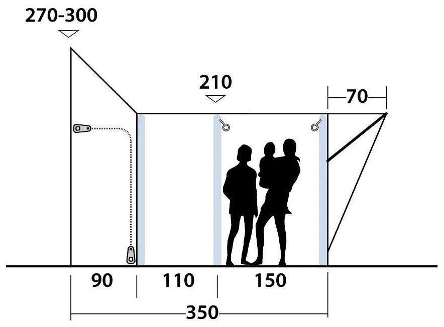 Outwell Newburg 260 Air Xtra Tall 10 Outwell Newburg 260 Air Xtra Tall – Bild 8