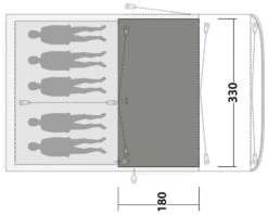 Outwell Rockland 5P Flat Woven Carpet Grey 9 Outwell Rockland 5P Flat Woven Carpet Grey -Günstiges OutdoorXL Geschäft outwell rockland 5p flat woven carpet grey 1