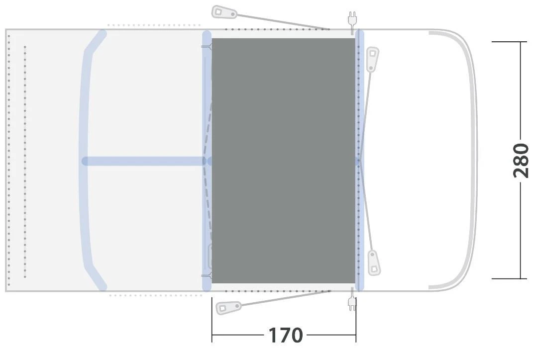 Outwell Springville 4SA Woven Carpet 6 Outwell Springville 4SA Woven Carpet – Bild 4
