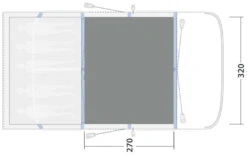 Outwell Springville 5SA Woven Carpet 9 Outwell Springville 5SA Woven Carpet -Günstiges OutdoorXL Geschäft outwell springville 5sa woven carpet grey 2