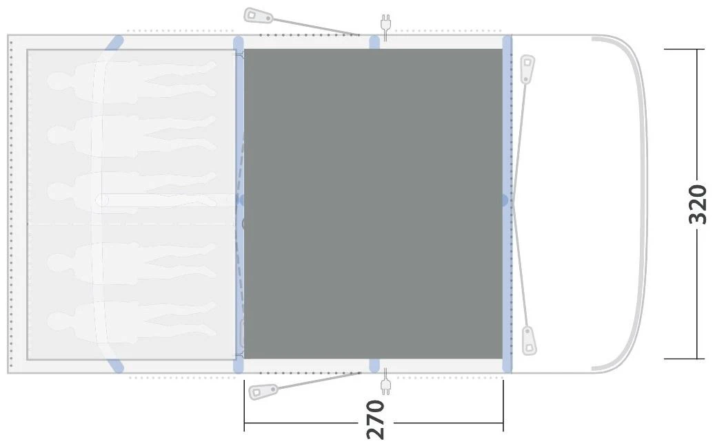 Outwell Springville 5SA Woven Carpet 6 Outwell Springville 5SA Woven Carpet – Bild 4