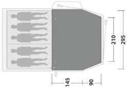 Outwell Springwood 5 Flat Woven Carpet 9 Outwell Springwood 5 Flat Woven Carpet -Günstiges OutdoorXL Geschäft outwell springwood 5 flat woven carpet grey 2