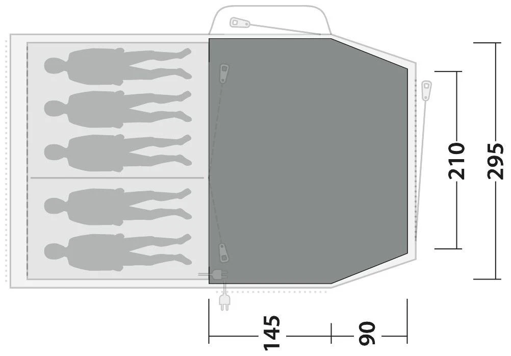 Outwell Springwood 5 Flat Woven Carpet 6 Outwell Springwood 5 Flat Woven Carpet – Bild 4