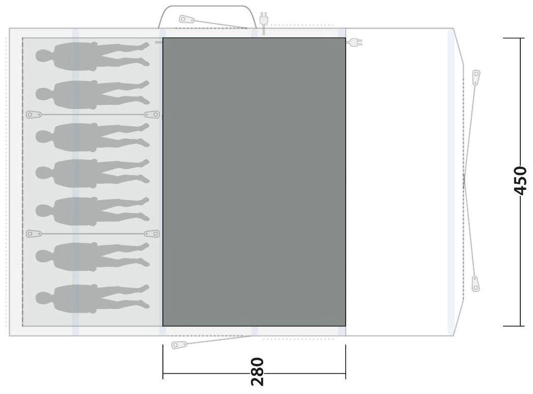 Outwell Sundale 7 Flat Woven Carpet 5 Outwell Sundale 7 Flat Woven Carpet – Bild 3