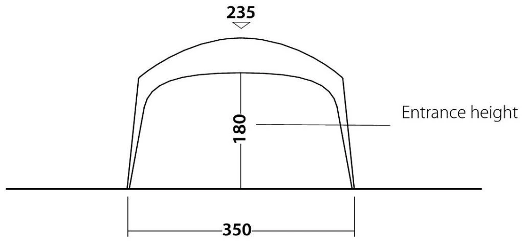 Outwell Summer Lounge L Blue 6 Outwell Summer Lounge L Blue – Bild 4