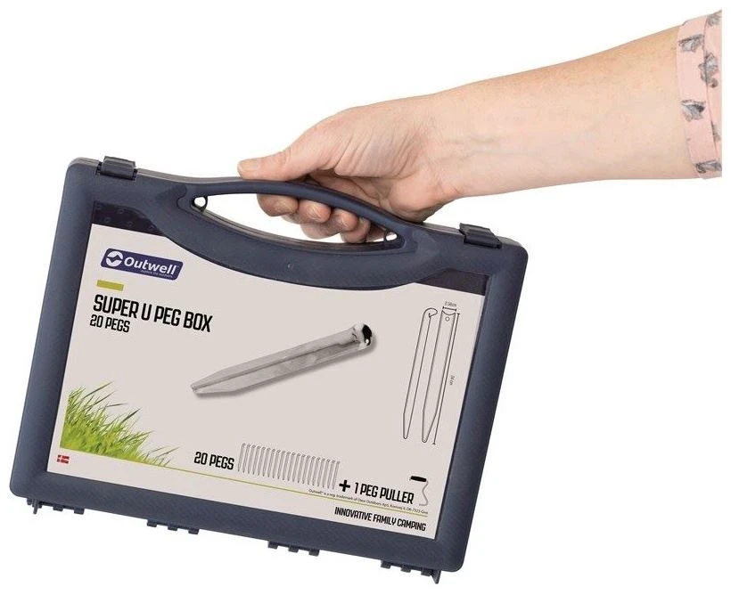 Outwell Super U Peg Box Silver 5 Outwell Super U Peg Box Silver – Bild 3