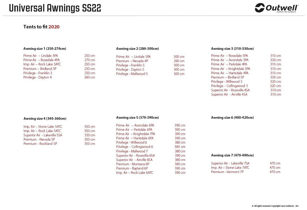 Outwell Universal Markise Size 3 Black-Grey 14 Outwell Universal Markise Size 3 Black-Grey – Bild 12