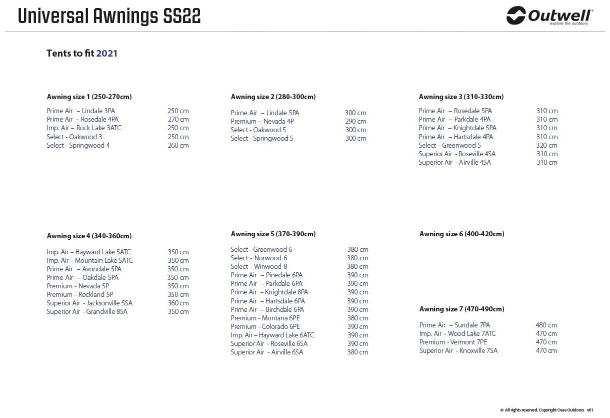 Outwell Universal Markise Size 3 Black-Grey 6 Outwell Universal Markise Size 3 Black-Grey – Bild 4