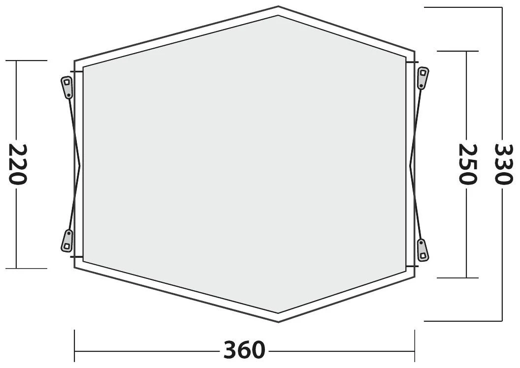 Outwell Woodcrest Package Deal Green 5 Outwell Woodcrest Package Deal Green – Bild 3