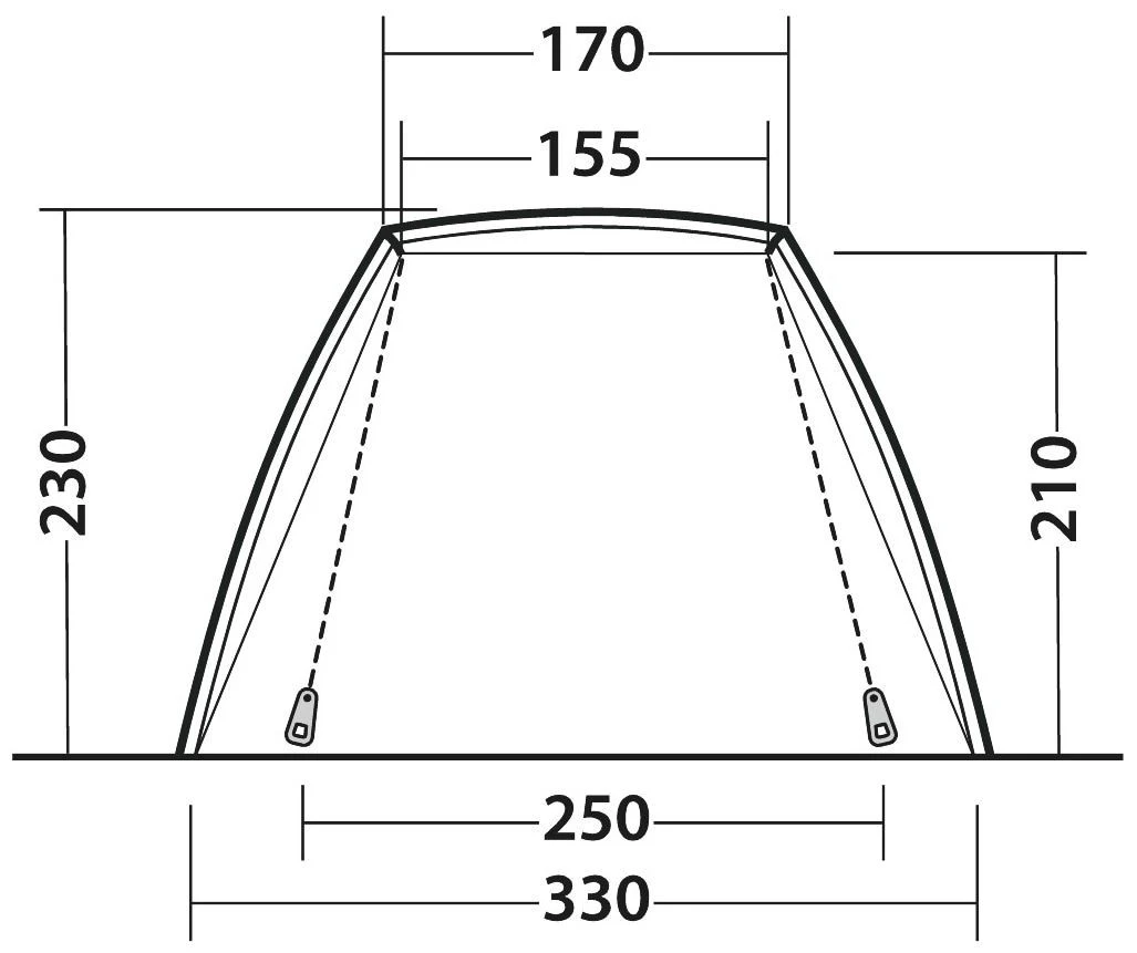 Outwell Woodcrest Package Deal Green 7 Outwell Woodcrest Package Deal Green – Bild 5