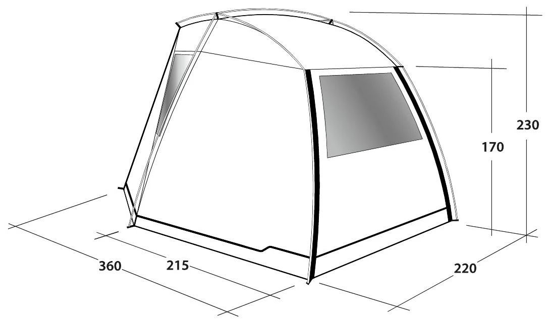 Outwell Woodcrest Package Deal Green 8 Outwell Woodcrest Package Deal Green – Bild 6