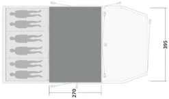 Outwell Yosemite Lake 6TC Woven Carpet 9 Outwell Yosemite Lake 6TC Woven Carpet -Günstiges OutdoorXL Geschäft outwell yosemite lake 6tc woven carpet grey 2