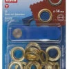 Prym Segelringe + Mont. 14mm 10 St -Günstiges OutdoorXL Geschäft prym zeilringen mont 14mm 0
