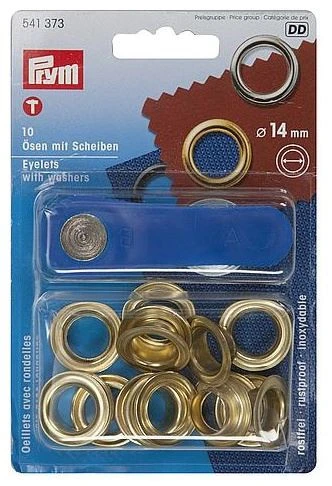 Prym Segelringe + Mont. 14mm 10 St 3 Prym Segelringe + Mont. 14mm 10 St
