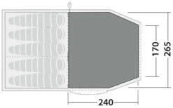 Robens Double Dreamer 5 Flooring Brown -Günstiges OutdoorXL Geschäft robens double dreamer 5 flooring brown 1