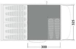 Robens Eagle Rock 6+2XP Fleece Carpet Black 8 Robens Eagle Rock 6+2XP Fleece Carpet Black -Günstiges OutdoorXL Geschäft robens eagle rock 6 2xp fleece carpet sand green 1