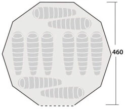 Robens Klondike Grande Footprint Black -Günstiges OutdoorXL Geschäft robens klondike grande footprint black 1