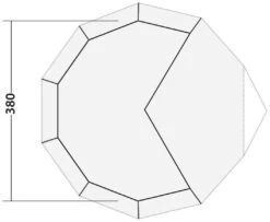 Robens Universal Tipi Mosquito Inner Zelt Black -Günstiges OutdoorXL Geschäft robens universal tipi flysheet black 1