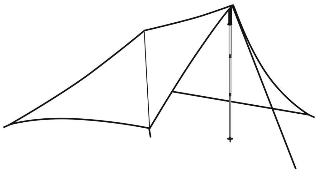 Robens Wing Tarp Green Vineyard 7 Robens Wing Tarp Green Vineyard – Bild 5