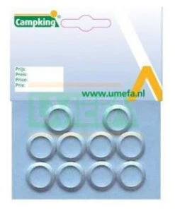 Umefa Tasche 10 O-ring 13 Mm Aluminium