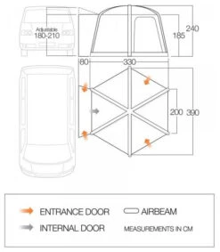 Vango Airhub Hexaway II Low Cloud Grey 7 Vango Airhub Hexaway II Low Cloud Grey -Günstiges OutdoorXL Geschäft vango airhub hexaway ii low cloud grey 1