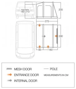 Vango Faros II Air Low 2022 Smoke -Günstiges OutdoorXL Geschäft vango faros ii air low smoke 1